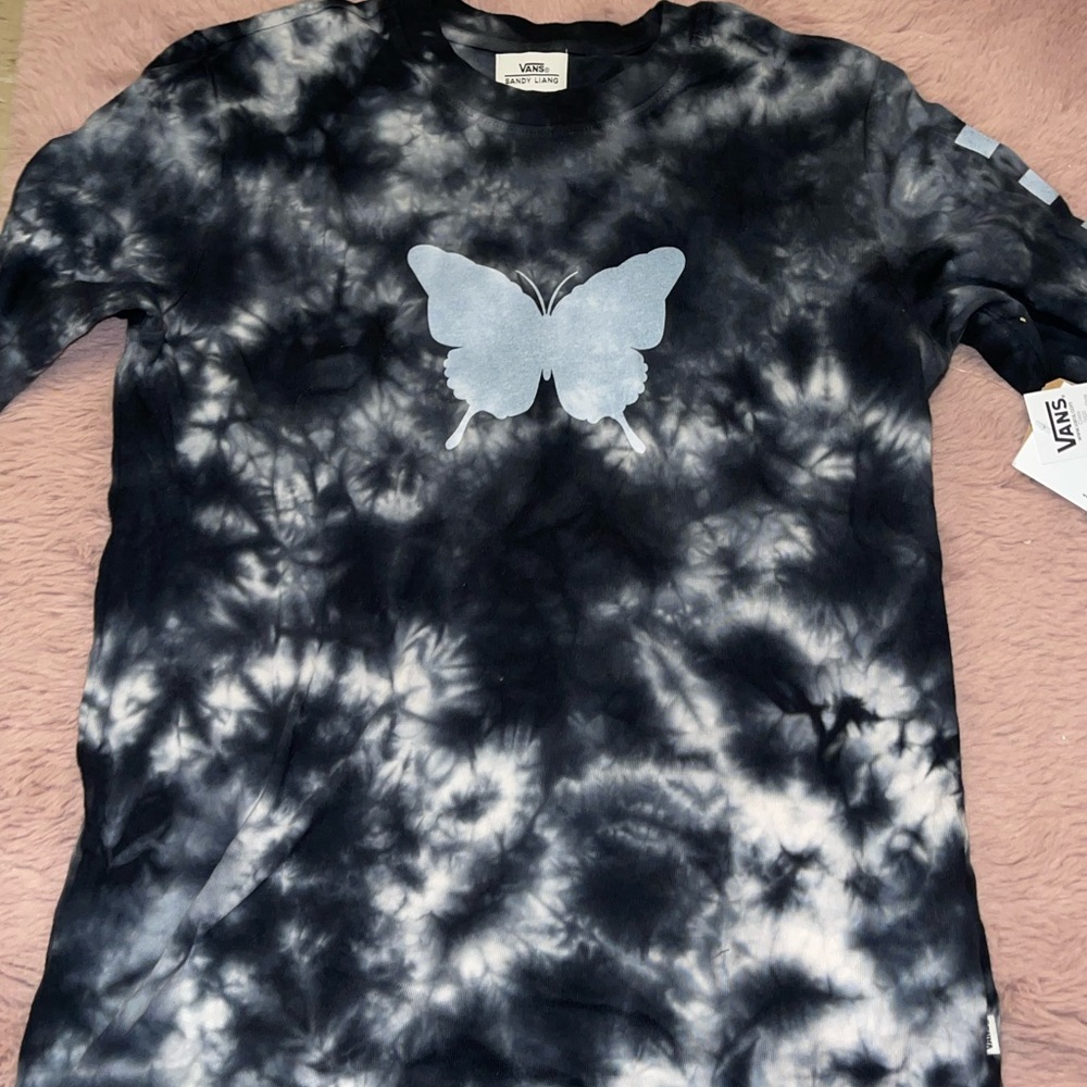 Sandy Liang Vans Tie Dye Long Sleeve Shirt